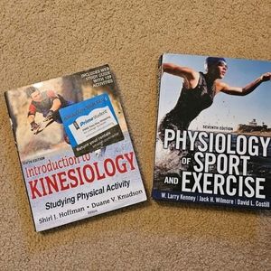 Kinesiology and Physiology of sport and exercise textbooks